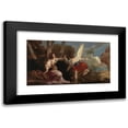 thumbnail image 1 of Francesco Maffei 18x12 Black Modern Framed Museum Art Print Titled - Hagar and the Angel (circa 1650), 1 of 5