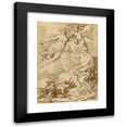 thumbnail image 1 of Francesco Solimena 18x24 Black Modern Framed Museum Art Print Titled - Venus Receiving from Vulcan the Arms of Aeneas (1704), 1 of 5