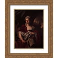 thumbnail image 1 of Francesco Solimena 2x Matted 20x24 Gold Ornate Framed Art Print 'Portrait of a Woman', 1 of 2