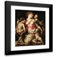 thumbnail image 1 of Francesco de' Rossi 12x14 Black Modern Framed Museum Art Print Titled - Charity (C. 1545), 1 of 5
