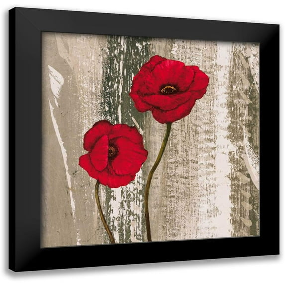 Francis, Brian 12x12 Black Modern Framed Museum Art Print Titled - Take Two I