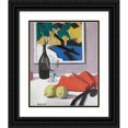 thumbnail image 1 of Francis Campbell Boileau Cadell 20x24 Black Ornate Framed Double Matted Museum Art Print Titled: The Red Fan, 1 of 5