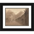thumbnail image 1 of Francis Danby 18x14 Black Ornate Wood Framed Double Matted Museum Art Print Titled - A Lake in Norway (ca. 1825), 1 of 5