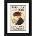 thumbnail image 1 of Francis Day 17x24 Black Ornate Framed Double Matted Museum Art Print Titled: The July Century, Fiction Number (ca. 1890-1920), 1 of 5