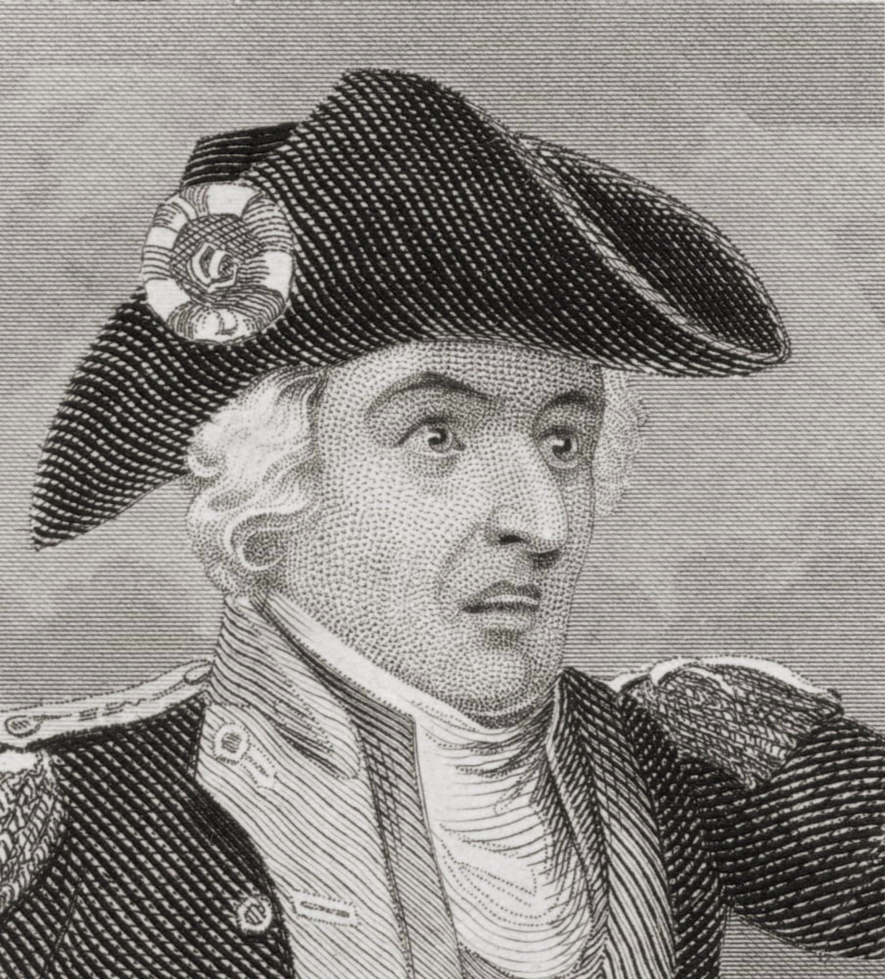 Francis Marion 1732 To 1795 Military Officer During The American Revolutionary War Canvas Art - Ken Welsh Design Pics (13 x 15)