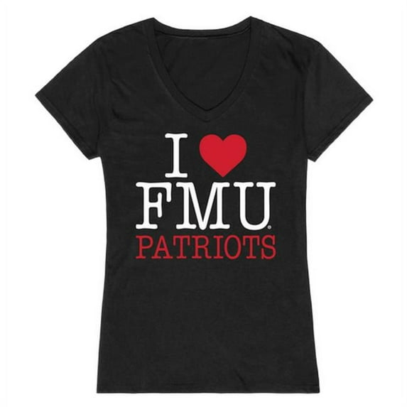 Francis Marion University I Love Women T-Shirt, Black - Large