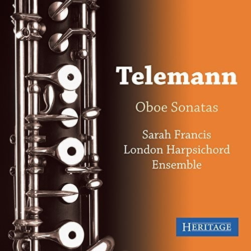 Francis,Sarah / London Harpsichord Ensemble - Telemann: Oboe Sonatas - Sarah Franci - Music & Performance - CD