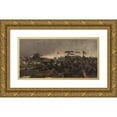 thumbnail image 1 of Francis Tattegrain 14x9 Gold Ornate Wood Frame and Double Matted Museum Art Print Titled - The Submission of the Cassels, January 10, 1430S (1887), 1 of 4