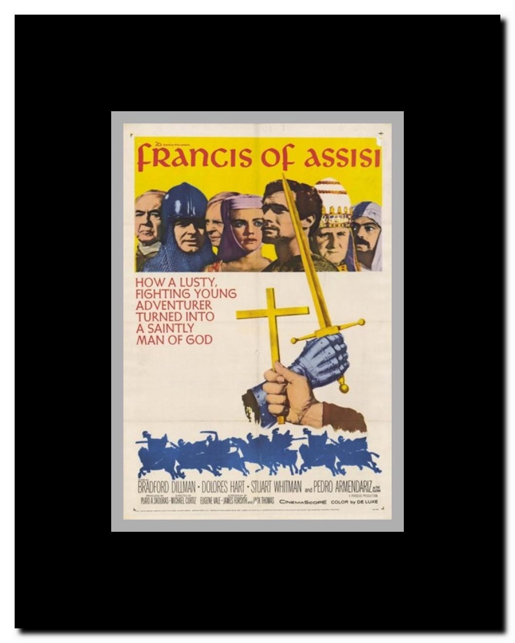 Francis of Assisi Framed Movie Poster