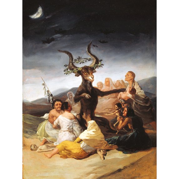 Francisco De Goya Y Lucientes Witches Sabbath Extra Large Art Print Wall Mural Poster Premium XL