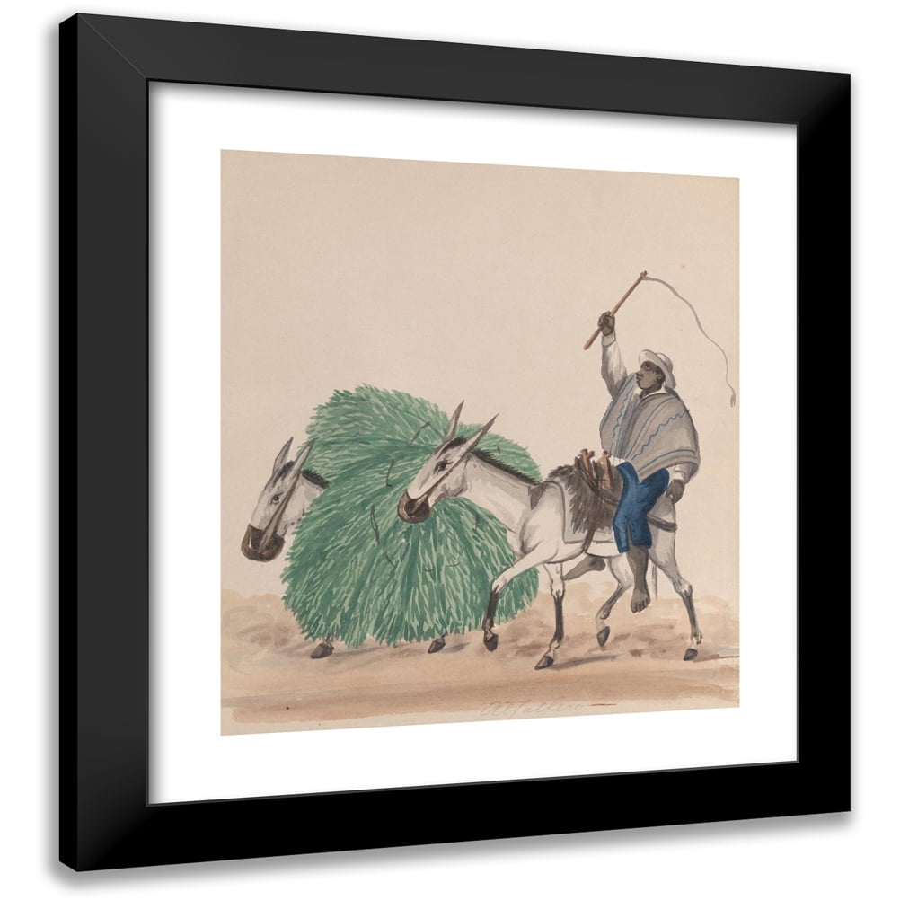 Francisco Fierro 12x14 Black Modern Framed Museum Art Print Titled - A ...