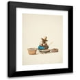 thumbnail image 1 of Francisco Fierro 12x14 Black Modern Framed Museum Art Print Titled - Indian Woman Cooking Fish (ca.&nbsp;1850), 1 of 1