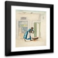 thumbnail image 1 of Francisco Fierro 15x18 Black Modern Framed Museum Art Print Titled - Indian Woman Stirring Kettle Over a Fire (ca.&nbsp;1850), 1 of 5