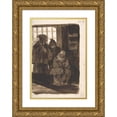 thumbnail image 1 of Francisco de Goya 18x24 Gold Ornate Framed and Double Matted Museum Art Print Titled - Monks in an Interior (ca. 1812-20), 1 of 4