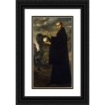 thumbnail image 1 of Francisco de Zurbarán 10x14 Black Ornate Wood Framed Double Matted Museum Art Print Titled: Saint Benedict (ca. 1640-45), 1 of 5
