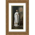 thumbnail image 1 of Francisco de Zurbaran 2x Matted 16x24 Gold Ornate Framed Art Print 'Brother Alonso de Ocana', 1 of 2