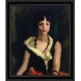 thumbnail image 1 of Francisquita 28x34 Large Black Ornate Wood Framed Canvas Art by Robert Henri, 1 of 2