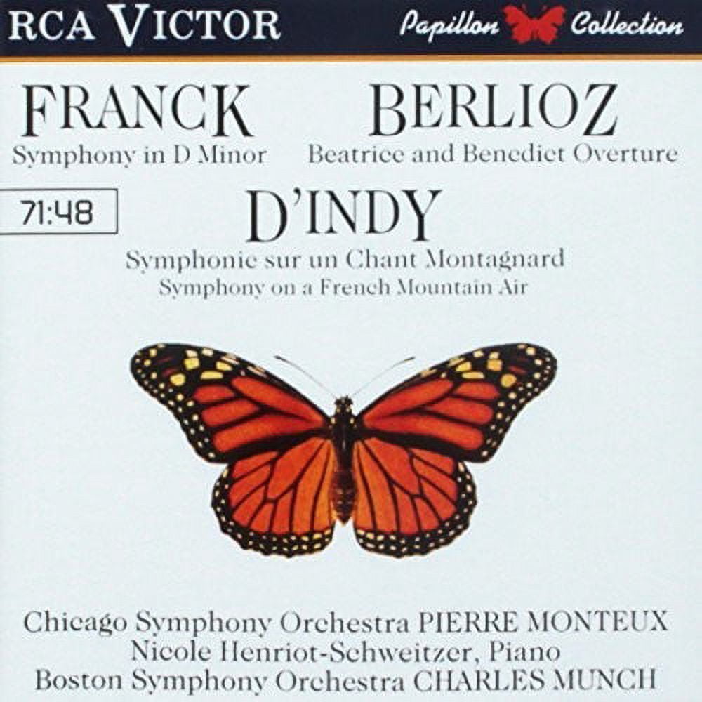 Franck / Berlioz / Boston Sym Orch / Munch - Sym in D - Music & Performance - CD