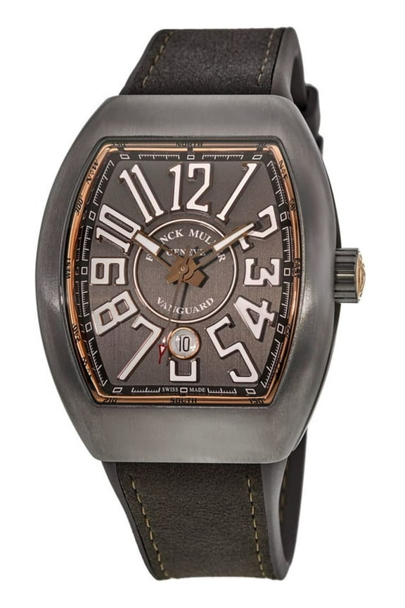 Vanguard Titanium & Rose Gold Grey Dial Men's Watch V 45 SC DT BR (5N)