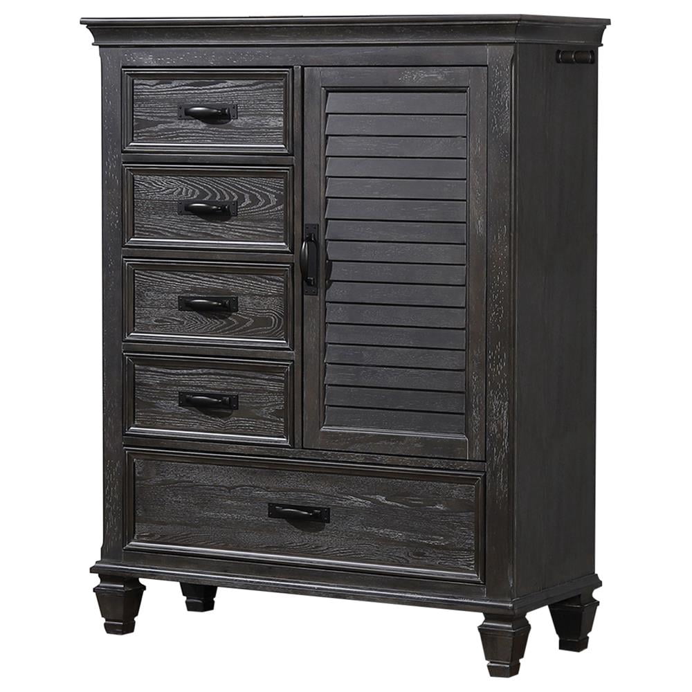 Franco 5-drawer Door Chest Weathered Sage - Walmart.com