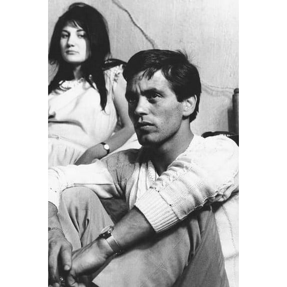 Franco Bevilacqua and Franca Pasut in Accattone 24x36 Poster