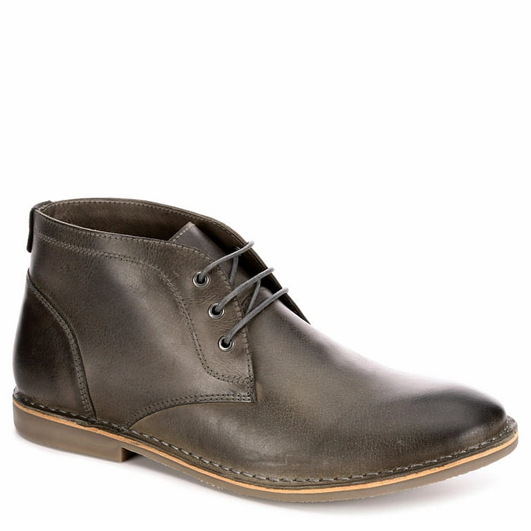 Franco Fortini Mens Hudson Lace Up Chukka Boot Shoes Men s Size 8 Gray