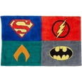 thumbnail image 1 of Franco Justice League Kids Room Non Slip Area Rug, 30" x 48" Tufted Cotton, 1 of 5