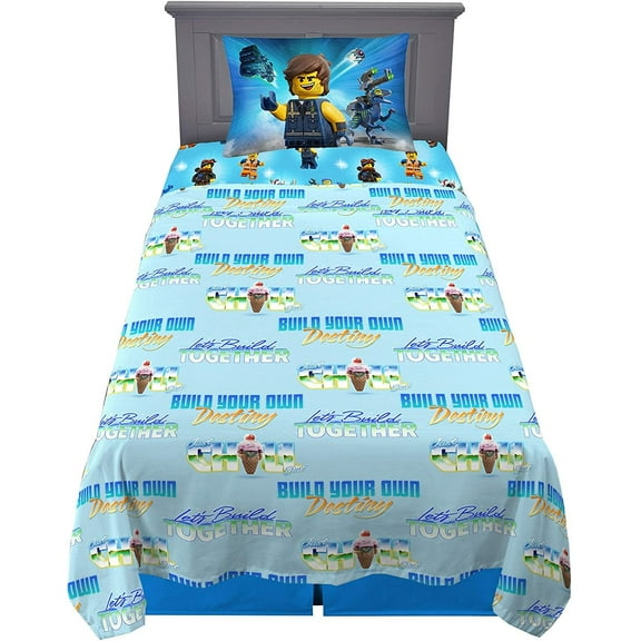 Franco Kids Bedding Lego Movie 2 Super Soft Twin Sheet Set