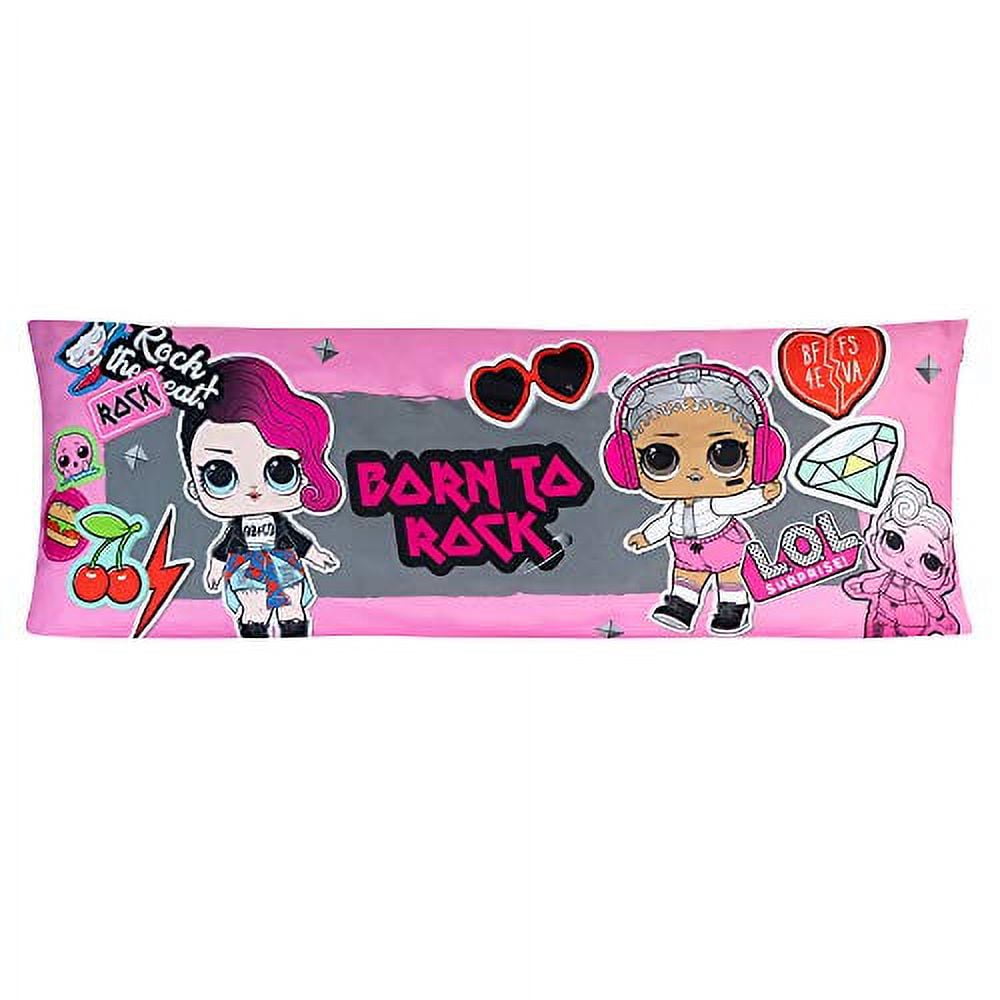 Franco Kids Bedding Super Soft Microfiber Zippered Body Pillow Cover