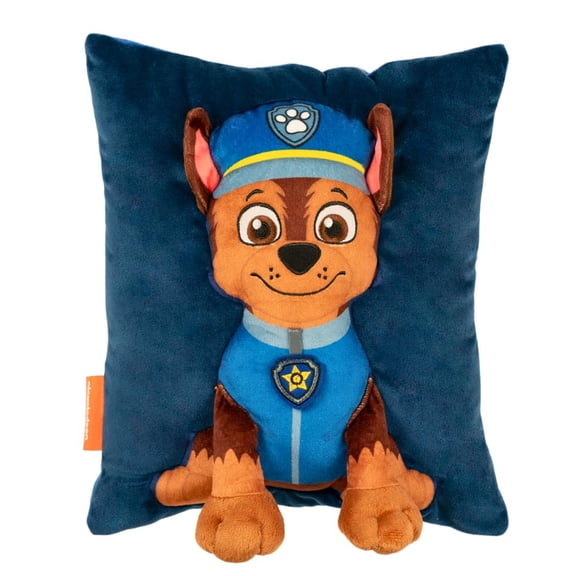 Franco Kids Paw Patrol Chase Kids Cozy Snuggle Pillow, 11" x 13"