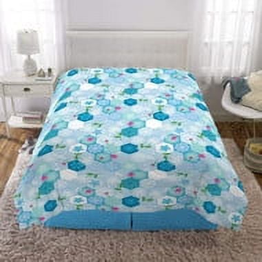 Franco Manufacturing Abominable Everest The Yeti Blue Microfiber Comforter, Twin