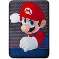 thumbnail image 1 of Franco Manufacturing Super Mario Polyester Throw, 46” x 60”, 1 of 4