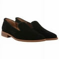 thumbnail image 1 of Franco Sarto Ladies' Size 9 Loafer Suede Upper, Black, New in Box, 1 of 6