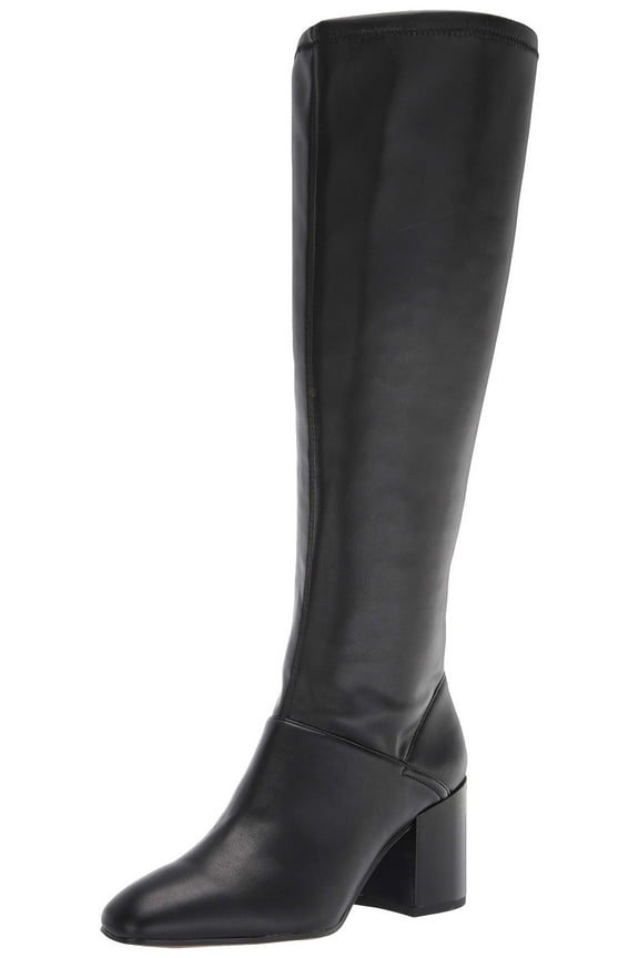 Women's Tribute Knee High Boot Black Wide Calf 6.5M