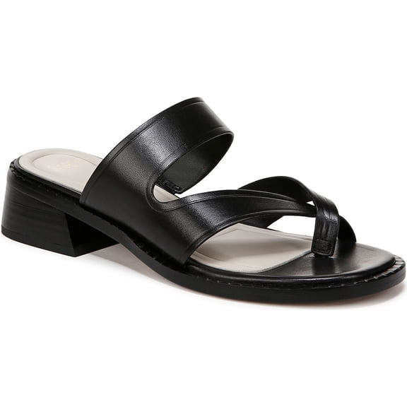Franco Sarto Women's A-Saylor Slide Sandal Black 5.5M