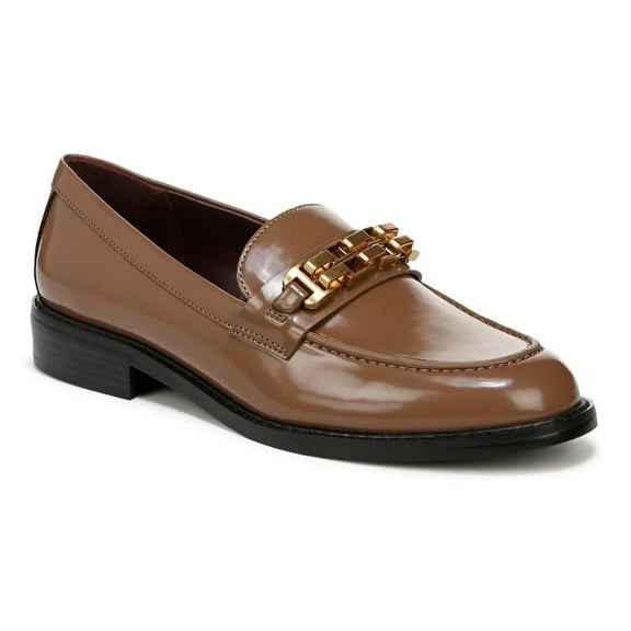 Franco Sarto Women's Akron Loafers Toffe Patent 7.5M