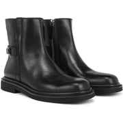 Franco Sarto Womens Axel Ankle Boot Black Leather 9.5M