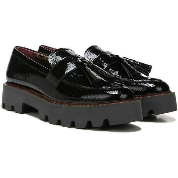 Franco Sarto Women's Balinna Slip On Loafer Black 10M