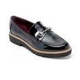 thumbnail image 1 of Franco Sarto Women's Black Patent Colette Lug Sole Loafers 7.5W, 1 of 1