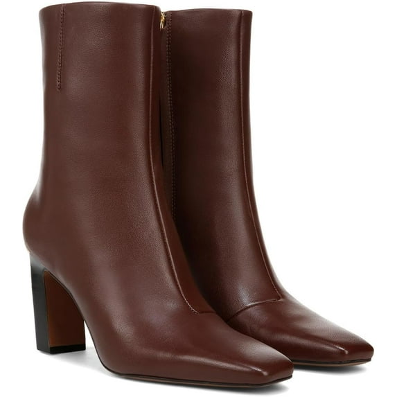 Franco Sarto Briar Mid Shaft Boots Brown J1645L1201 Women's Size 6.5