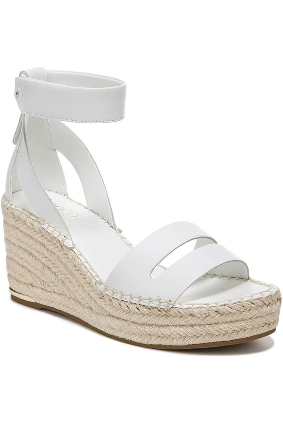 Women's Callia Espadrille Wedge Sandal White 10M