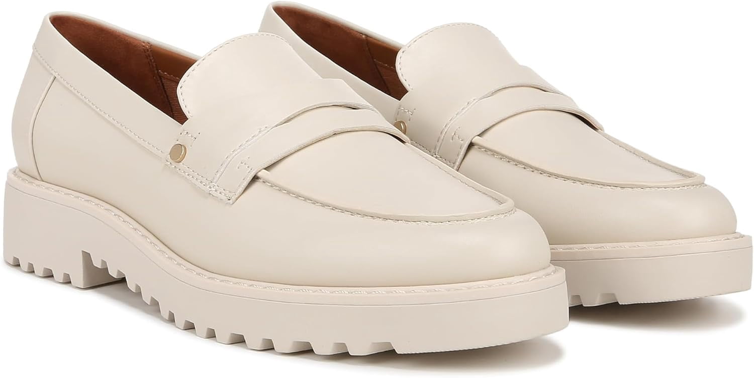 NEW Franco Sarto L-Preston White Heel Oxford Shoes 8M NIB Franco Sarto Heels White for sale | eBay main image 3