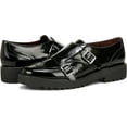 thumbnail image 1 of Franco Sarto Women's Chance Monkstrap Lug Sole Oxford Black Patent 10M, 1 of 4