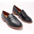 thumbnail image 1 of Franco Sarto Women's Chrissy Penny Loafers Black 6W, 1 of 1