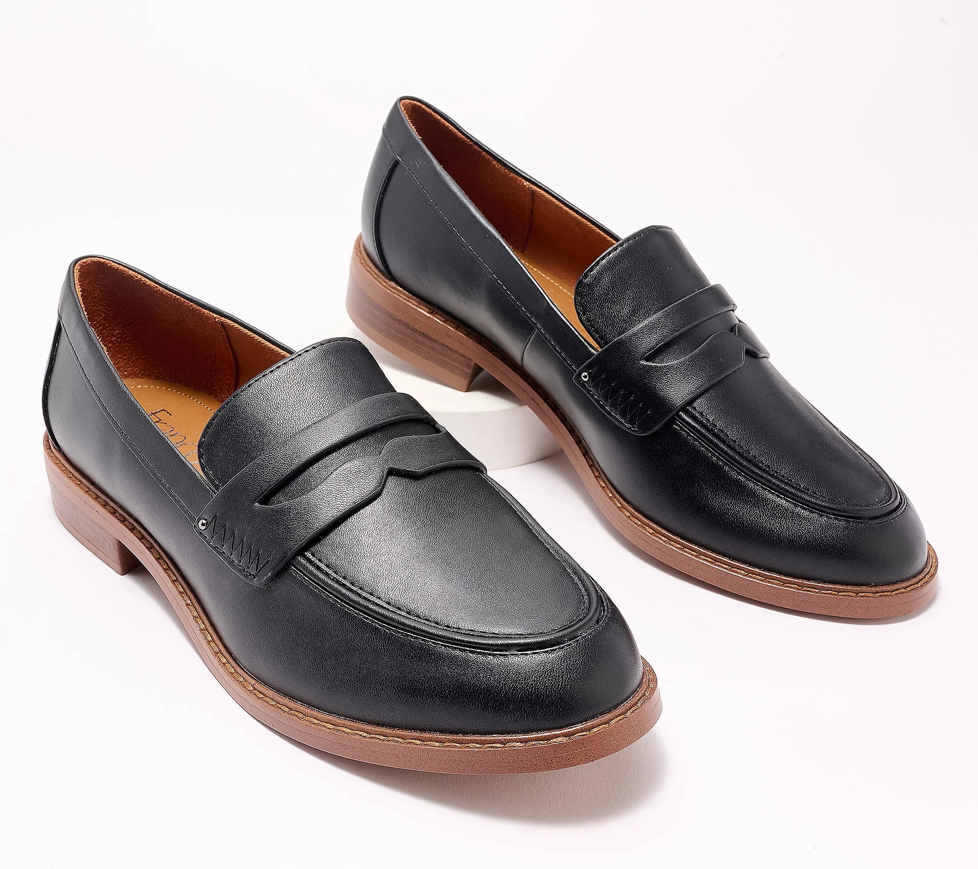 Franco Sarto Black Loafers for Women Amazon.com | Franco Sarto Women main image 3