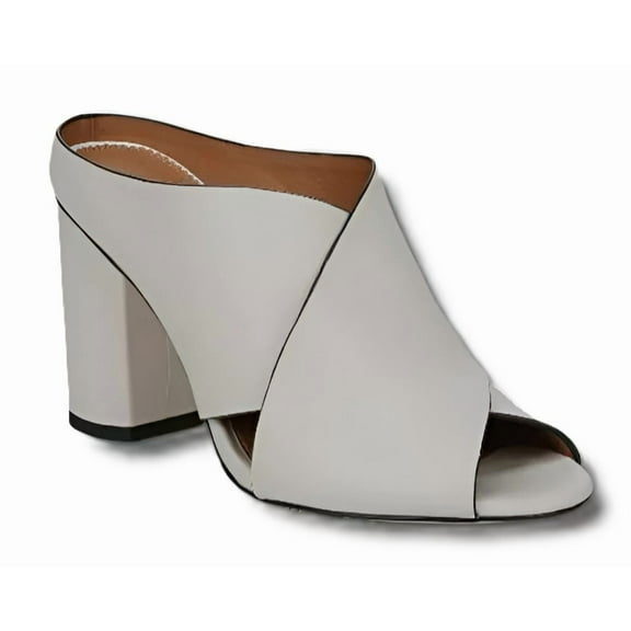 Franco Sarto Women's Clara Block Heel Mule Grey 7.5M