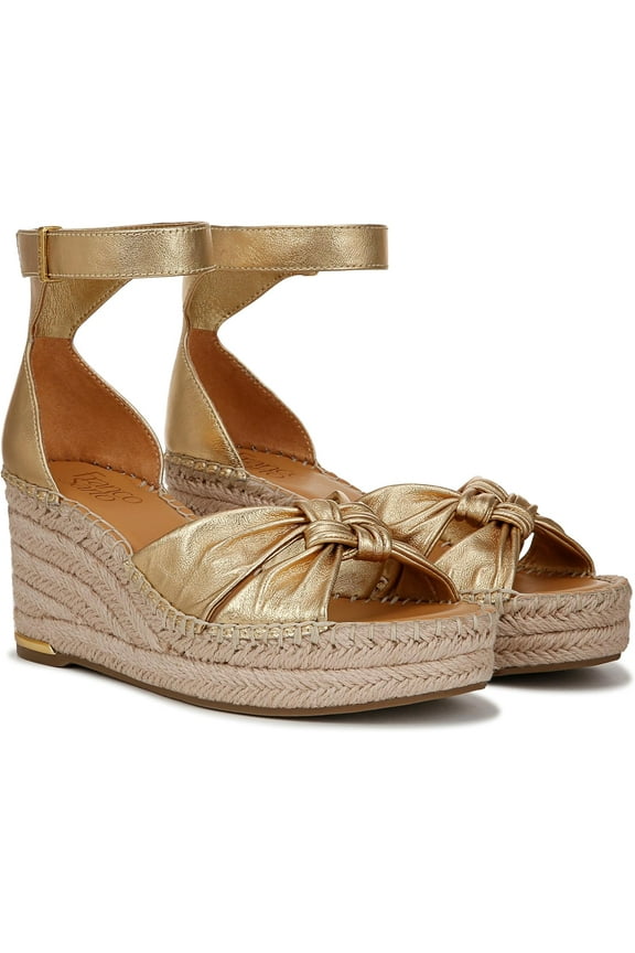 Women's Clementine Espadrille Wedge Sandal Gold 6W