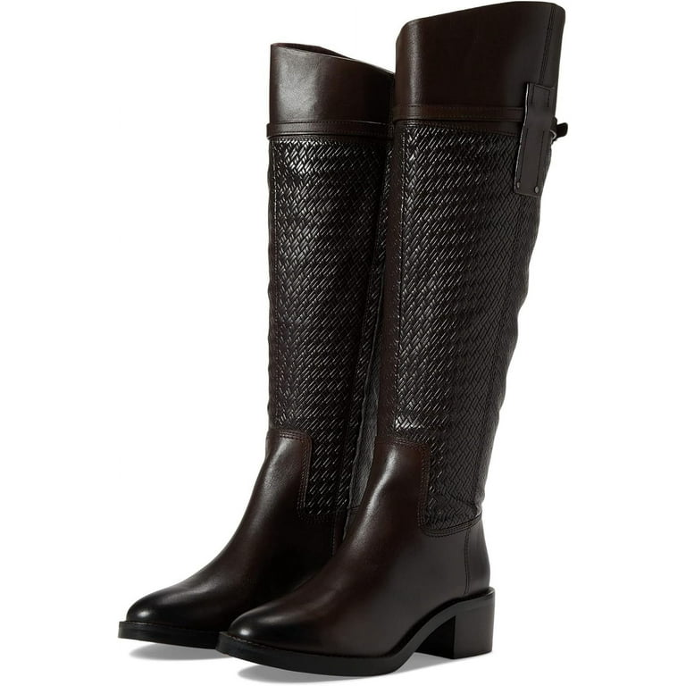 Franco sarto black cheap knee high boots