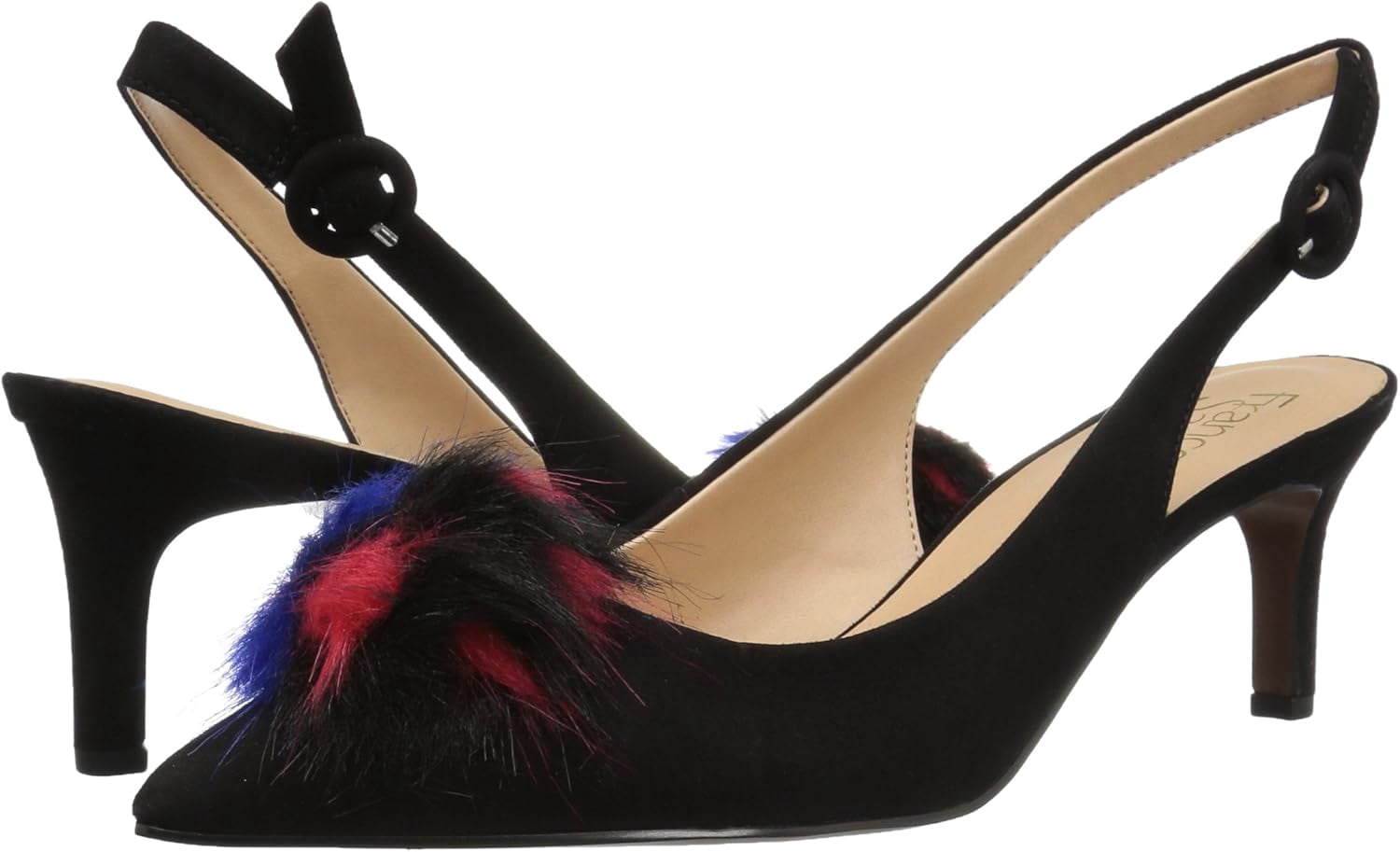 Franco Sarto Women's Damonica Slingback Pump Black 6M - Walmart.com