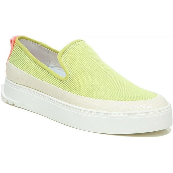 Franco Sarto Women's Debra 2 Slip On Platform Sneaker Citron 5M